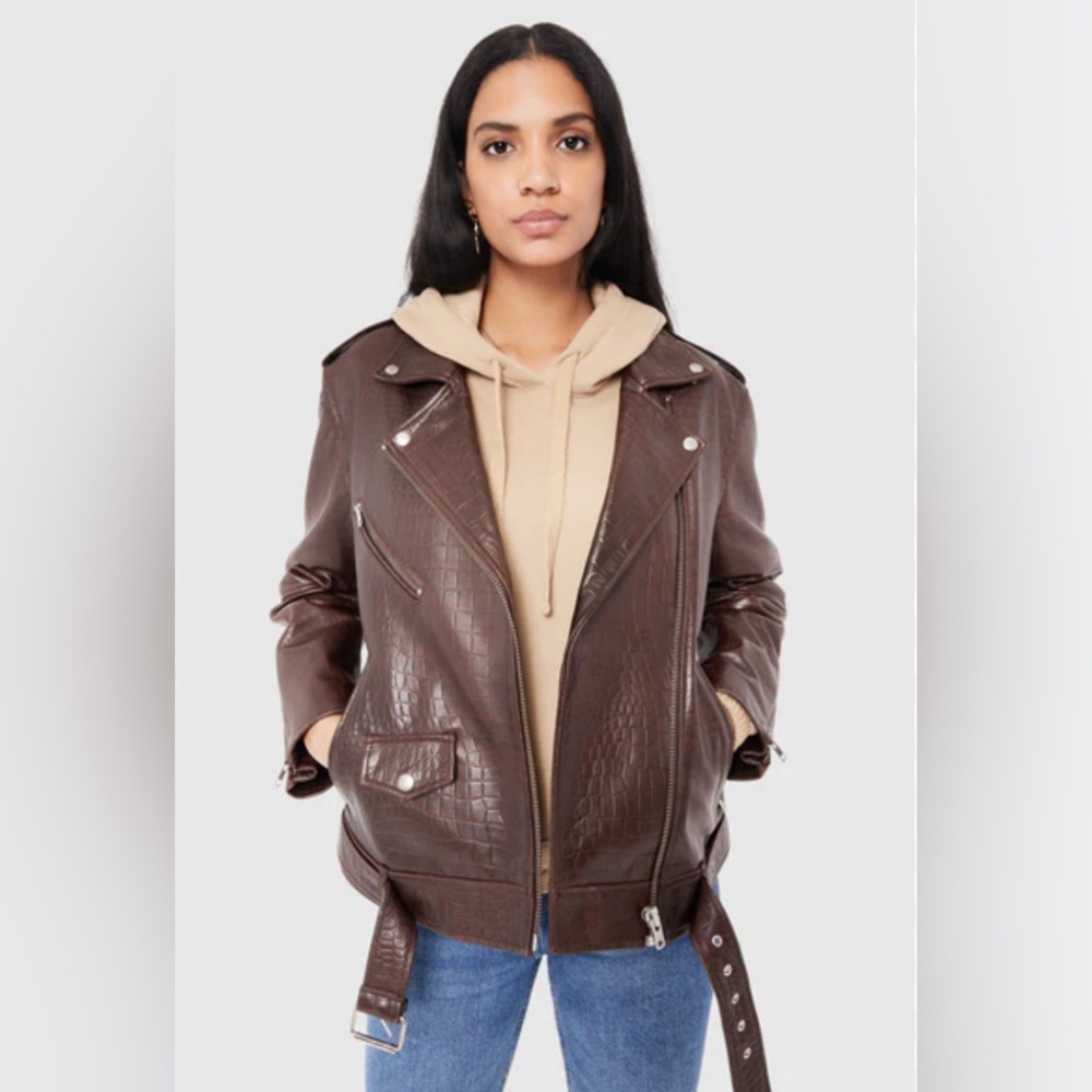 Rebecca Minkoff Tabitha Moto Leather Jacket